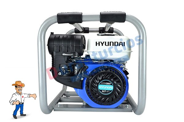 MOTOBOMBA HYUNDAI AZUL - Imagen 2