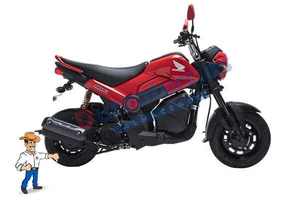 MOTOCICLETA HONDA NAVI ROJA - Imagen 5