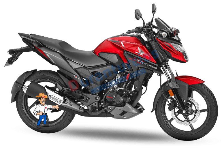 MOTOCICLETA HONDA NAVI ROJA